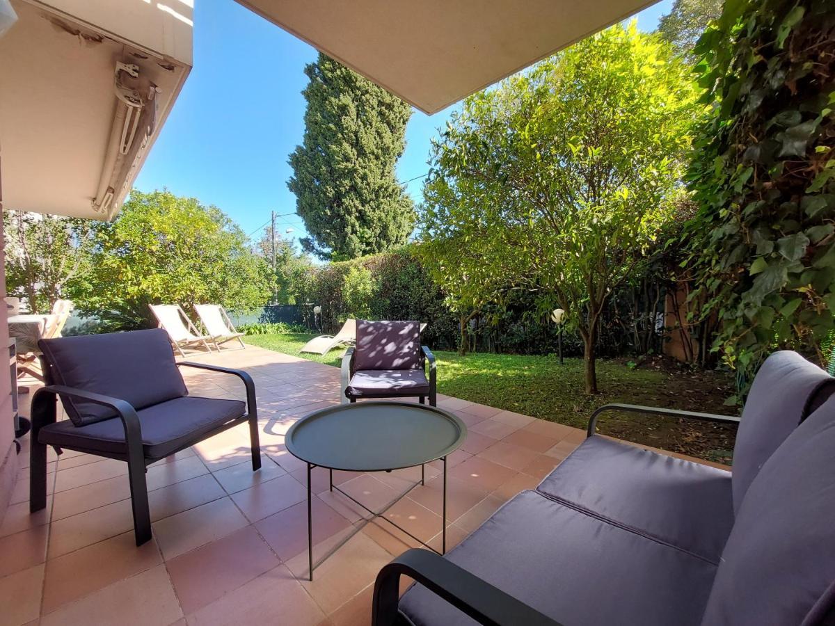 Plage La Salis 3 Chambres, Jardin - 3 Bedrooms Antibes Eksteriør bilde